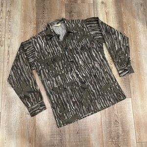 Vintage 80s Realtree Camo Button Down Long Sleeve Shirt